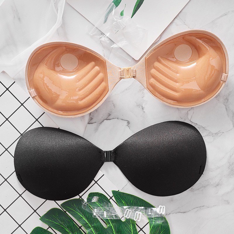 Miếng dán ngực nâng ngực tạo khe sexy, Áo dán ngực siêu dính tái sử dụng được nhiều lần LANIXA D0127