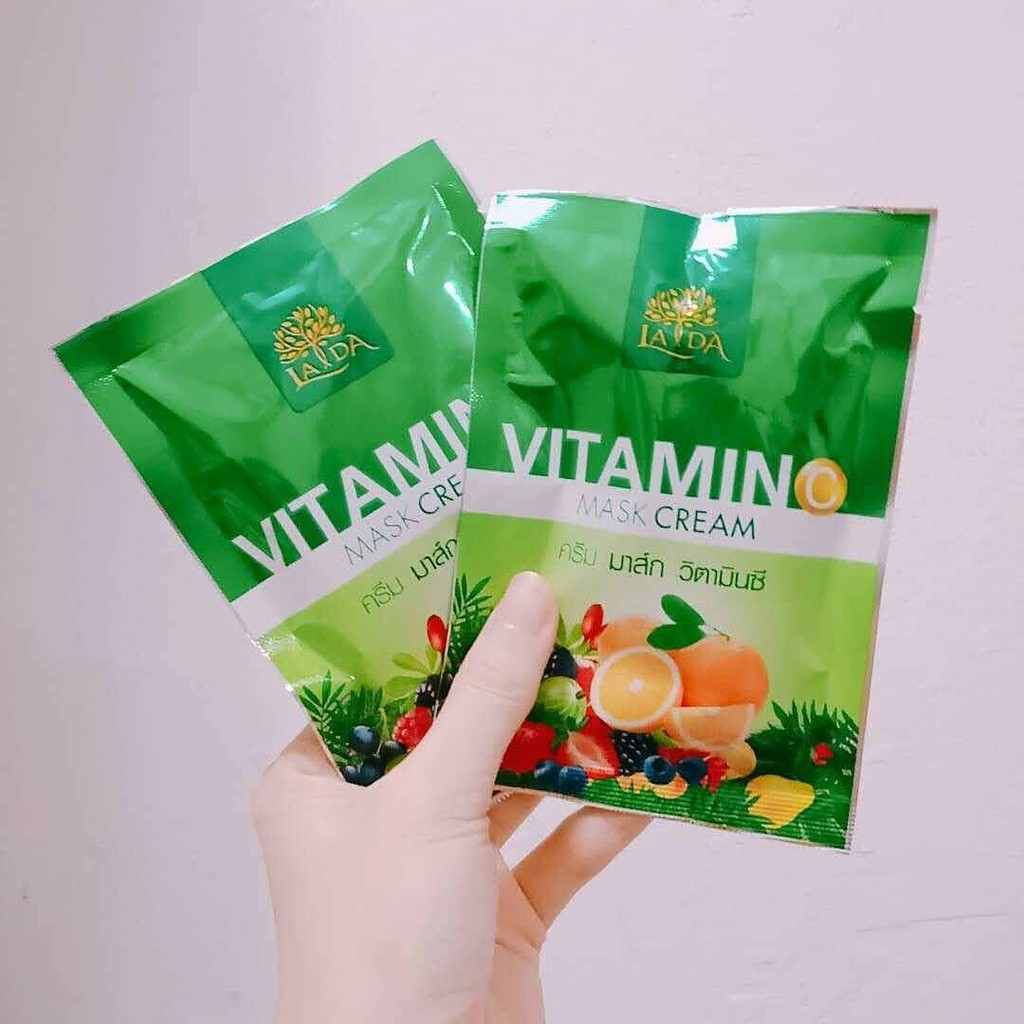 Ủ Trắng LADA VITAMIN C MASK CREAM Thái Lan | BigBuy360 - bigbuy360.vn