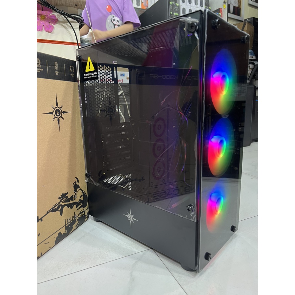 Vỏ máy tính (Vỏ case) Xigmatek AERO - M- ATX Black &amp; Arctic - MỚI Chính Hãng Mai Hoàng BH 12 Tháng