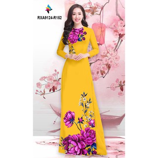 vải áo dài in 3d
