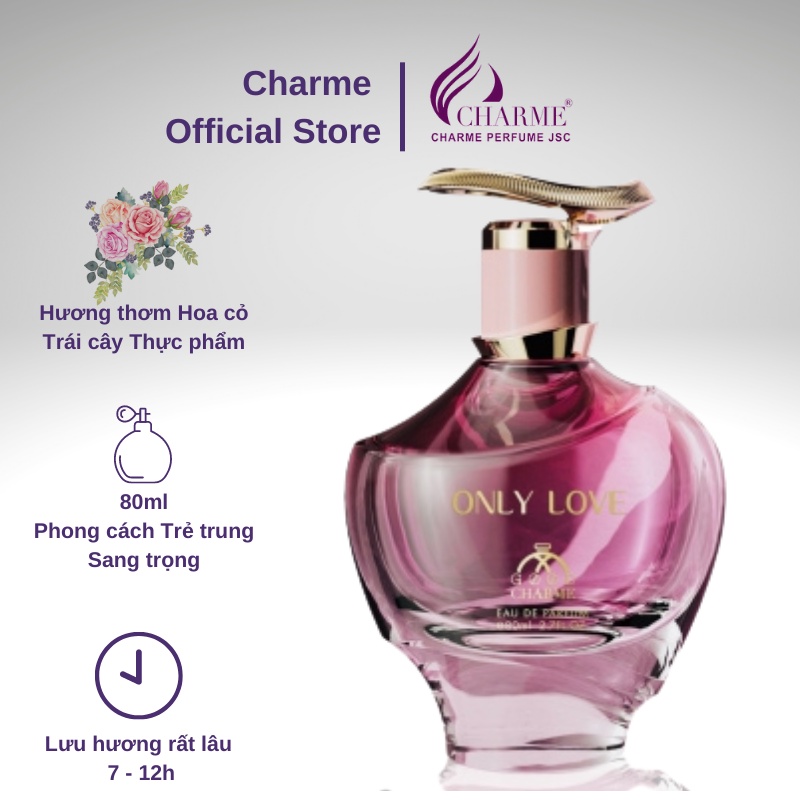 Nước hoa Charme Only Love 80ml