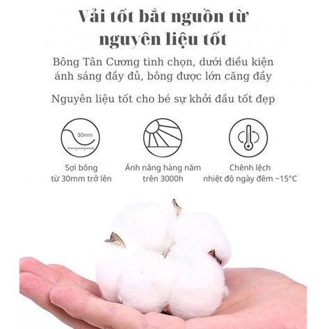 12-45kg Bộ cotton xước cộc tay quần lửng hè cho bé trai bé gái hãng Mamdadkids #kẻngang