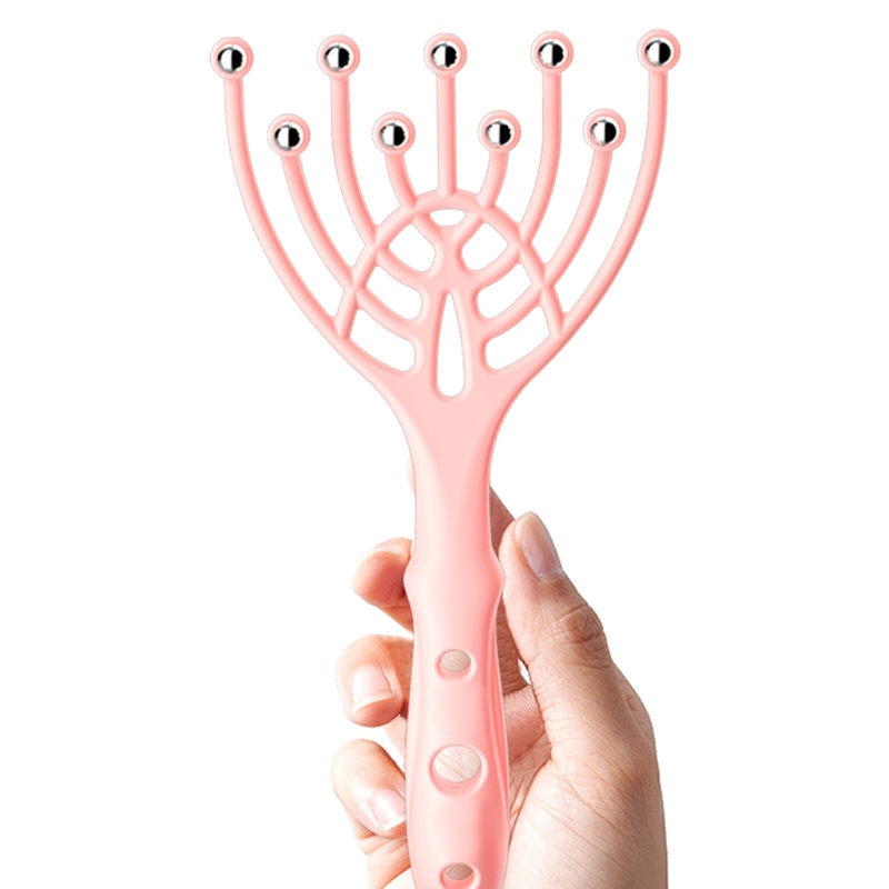 Dụng Cụ Mát Xa Da Đầu 9 Móng Bằng Thép Chất Lượng Cao