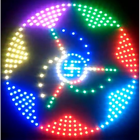 Mạch Biển LED Hào Quang Full Color Đẹp Nhất 2019- Chạy LED Đúc 1903, 6803..