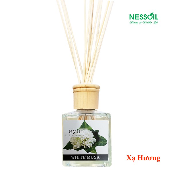 Bộ tinh dầu nước hoa thơm phòng hương Xạ Hương 150ml gồm 1 chai tinh dầu 150ml + 12 que mây khuếch tán tinh dầu