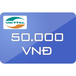 Thẻ cào Viettel 50.000