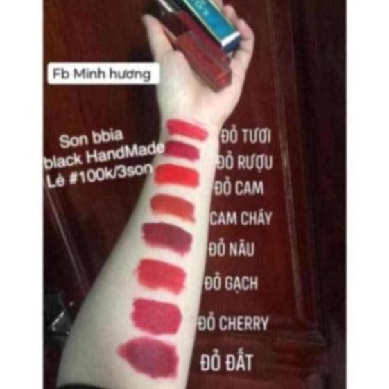 Son handmade A12 nắp tím siêu lì,mềm môi , kháng nước