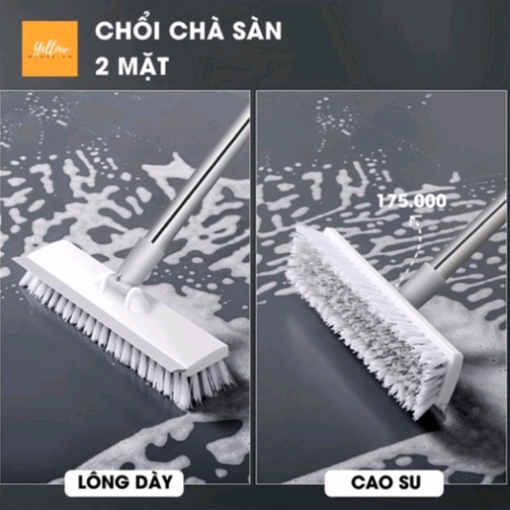 Chổi Chà Sàn - Chổi Lau Sàn Nước - Quét Nhà Tắm Thông Minh Tiện Lợi