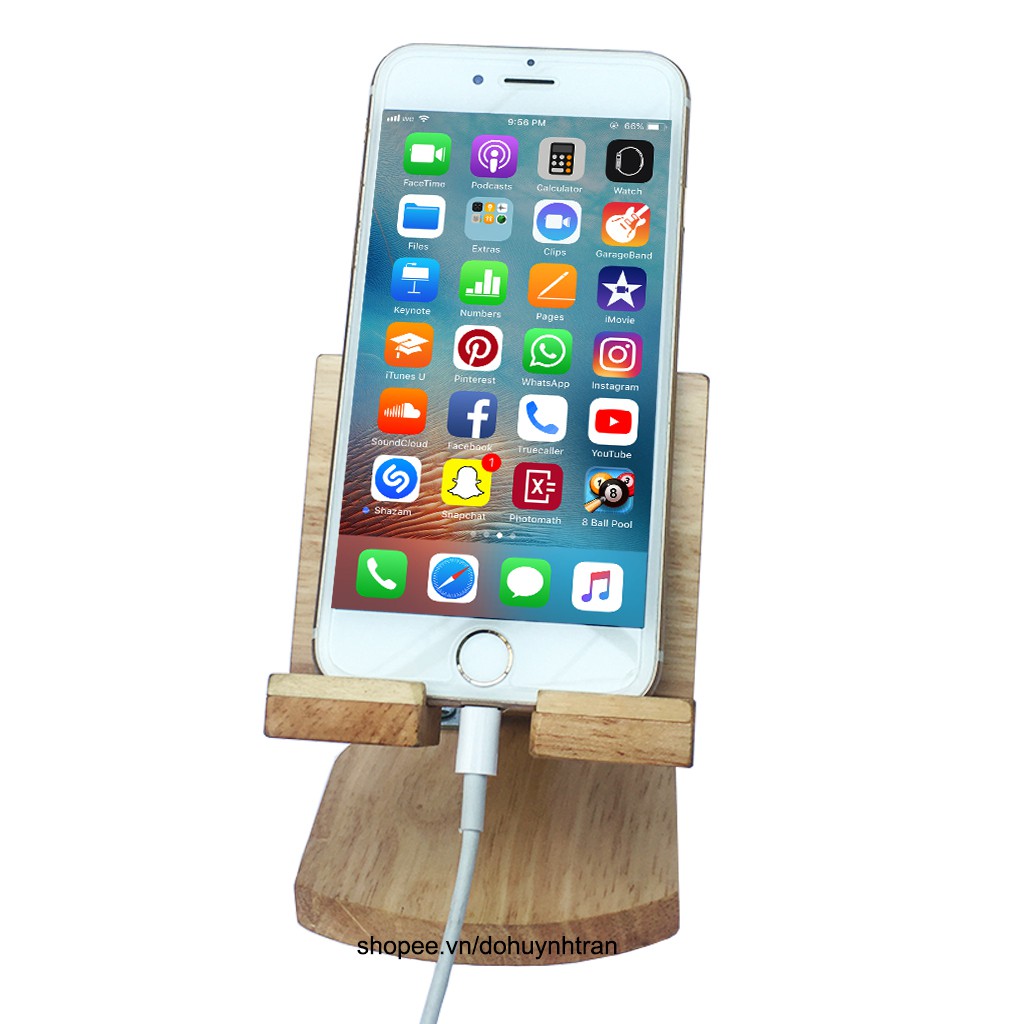 Giá đỡ điện thoại bằng gỗ, kệ điện thoại bằng gỗ dễ dàng gấp gọn bỏ túi tiện lợi | BigBuy360 - bigbuy360.vn