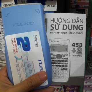 (BH 2 năm) Máy tính Fx 590 vn plus FLEXIO