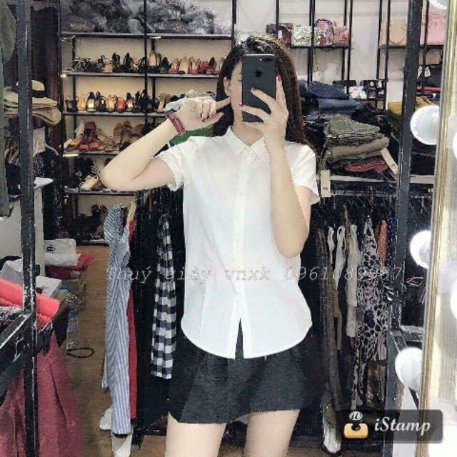 Sơ mi cộc tay chuẩn hàng zaza đẹp miễn chê