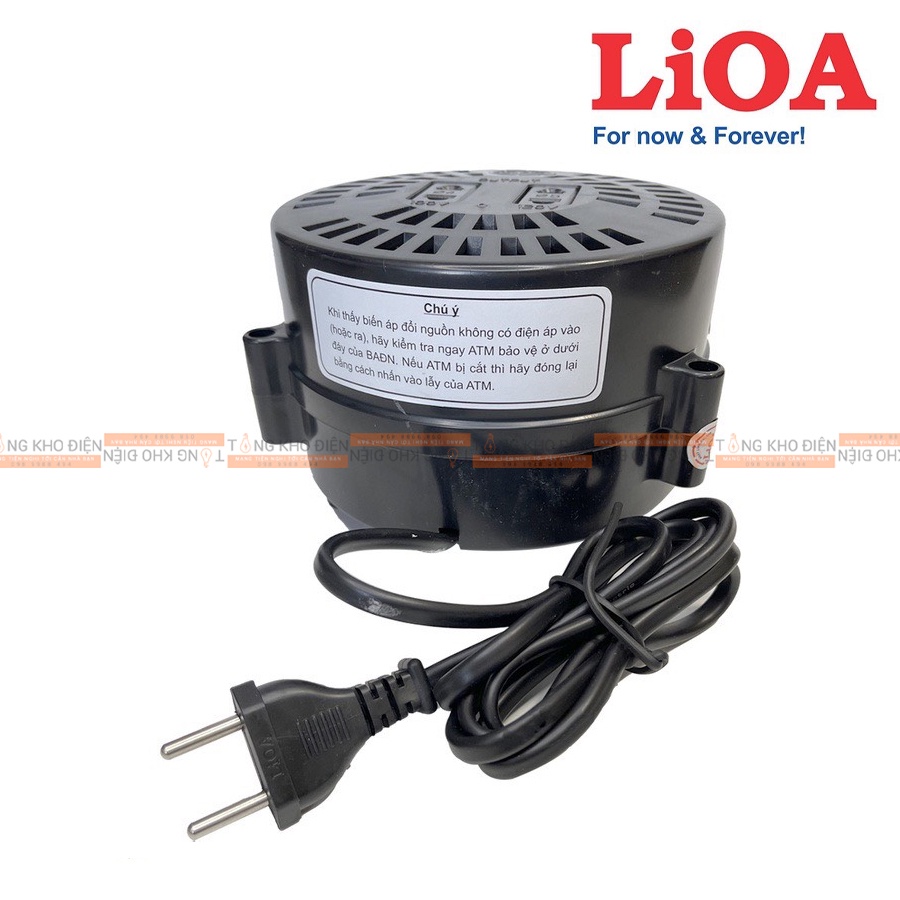 Biến Áp Đổi Nguồn LIOA (Nguồn Vào 220V / Nguồn Ra 100-120V) 200/400/600VA