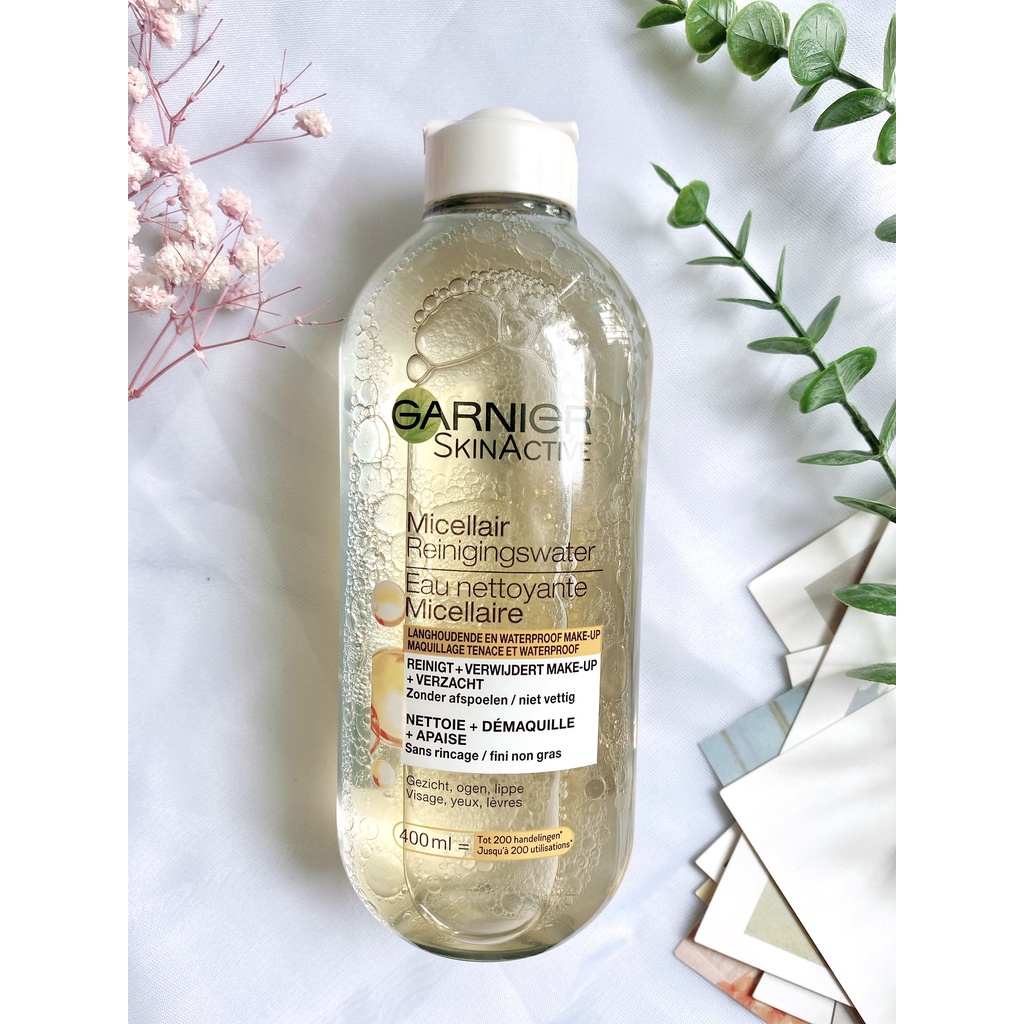 Nước tẩy trang Garnier Skin Naturals của Pháp 400ml