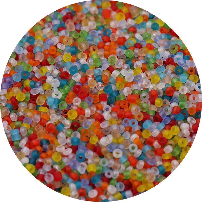 1000 Hạt Xỏ Lỗ 2mm Nhiều Màu Sắc Dùng Làm Đồ Thủ Công Diy