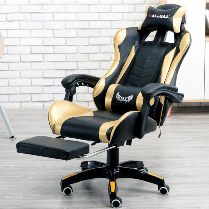Ghế gaming cao cấp, chơi game Dày dặn, nâng hạ, ngả lưng