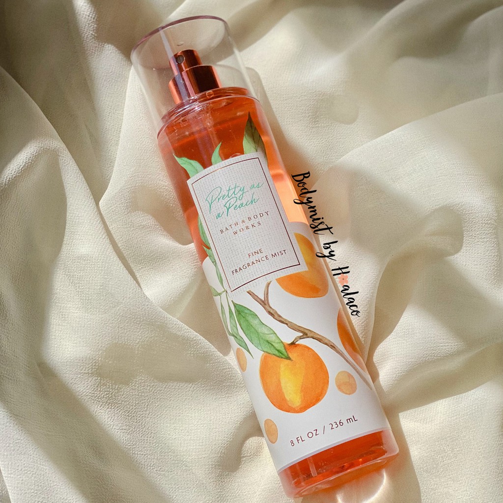 BODY MIST Xịt thơm toàn thân PRETTY AS A PEACH bath body works