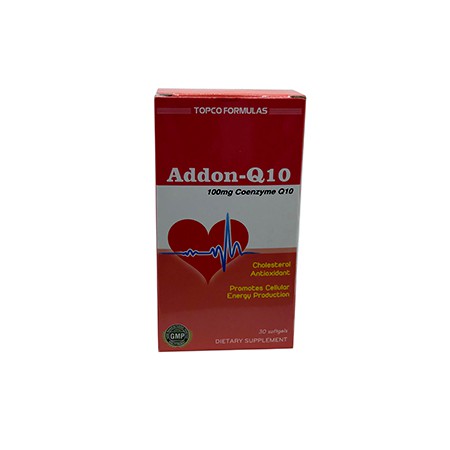 [ NK CANADA] Addon - Q10 (hộp 30 viên) bổ tim, phòng cơn đau thắt ngực