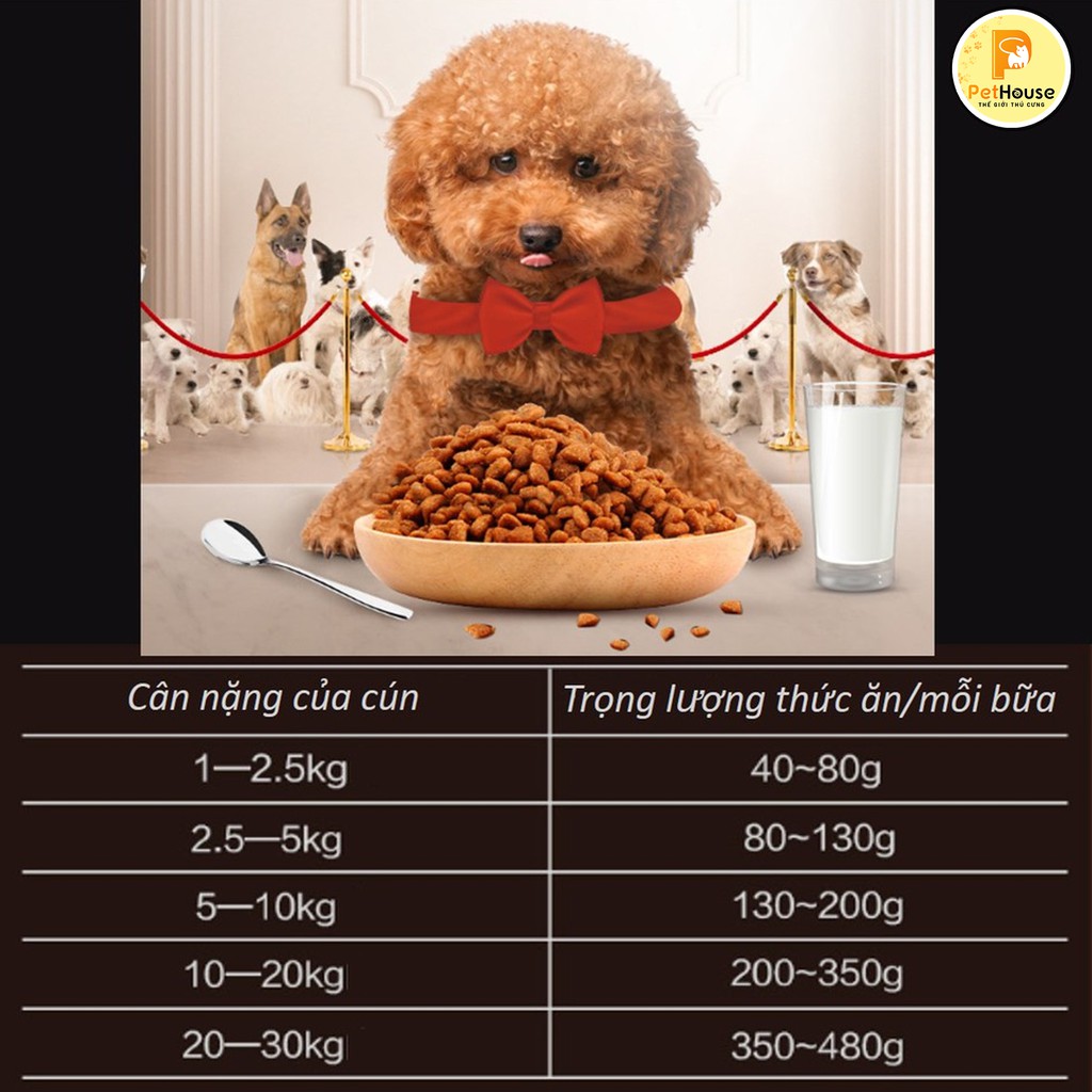 Hạt đồ ăn cho chó Hello Joy đặc biệt dành cho chó kén ăn (Túi 500g)