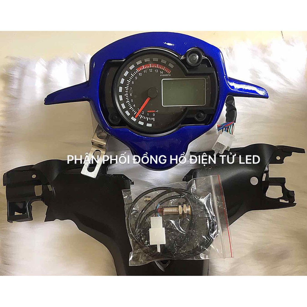 TRỌN BỘ BỢ CỔ EX 135 cc CHẾ ĐỒNG HỒ KOSO-RX2N