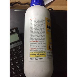Benkona 1000ml- dung dịch sát khuẩn