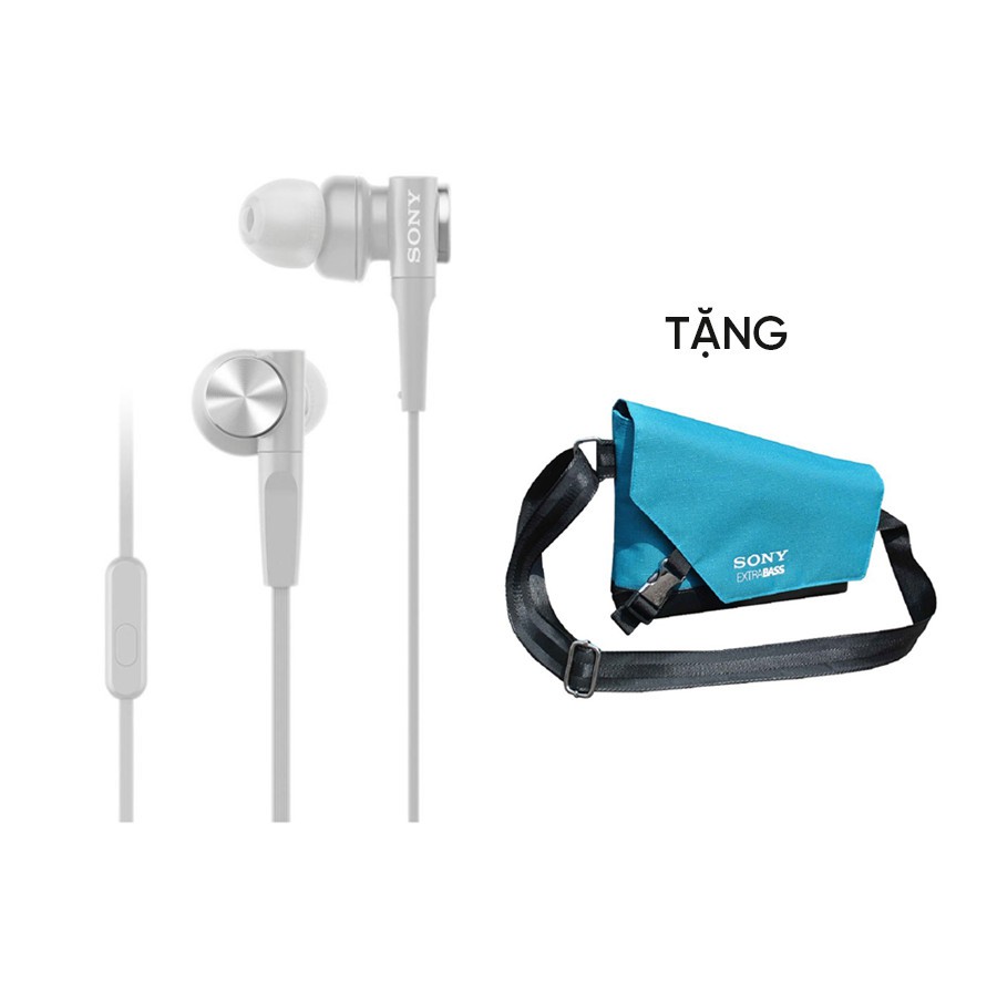 [Mã ELMS4 giảm 7% đơn 500K] Tai Nghe Sony ExtraBass MDR-XB55AP Tặng Túi Bao Tử Chính Hãng