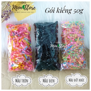 [MUA 1 TẶNG 1] Thun cột tóc / Chun cột tóc đa năng 50g - 100g (loại tốt, size to)