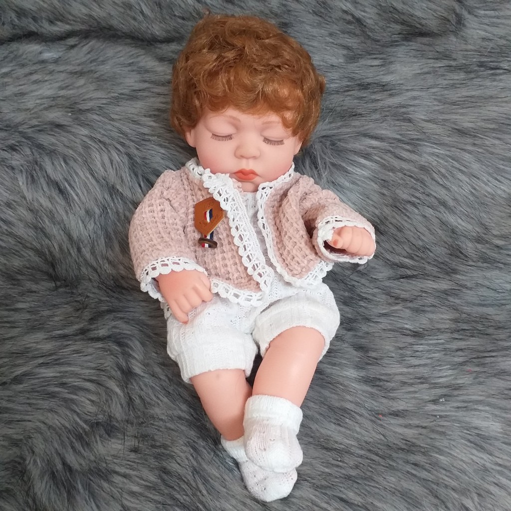 Búp Bê Em Bé Tái Sinh 30cm Body Vinyl -  Baby Silicone Reborn Handmade Dolls 12inch