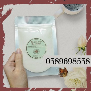 💕Bột rửa mặt thảo💕 dược đông y handmade túi zip 50gr