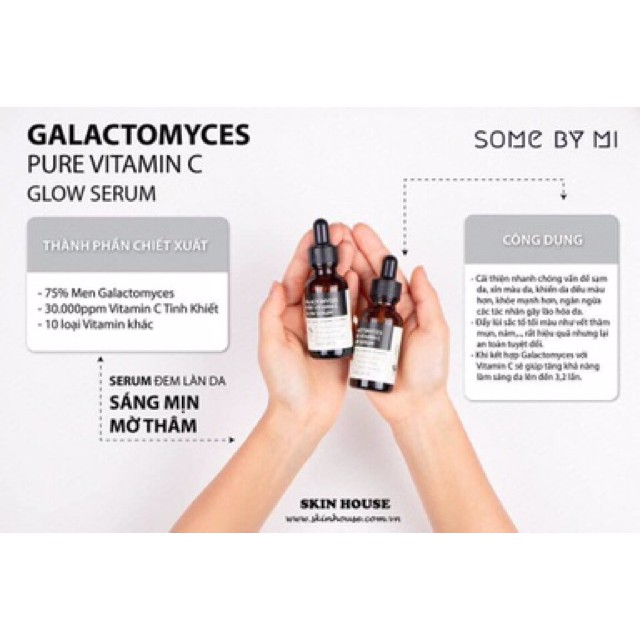 Serum Dưỡng Trắng Da Some By Me Galactomyces Pure Vitamin C