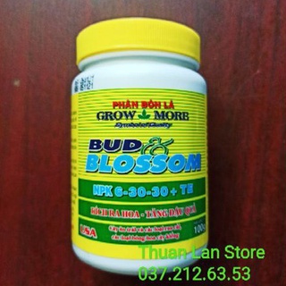 Phân bón npk 6-30-30 growmore kích ra hoa, tăng đậu quả hũ 100g