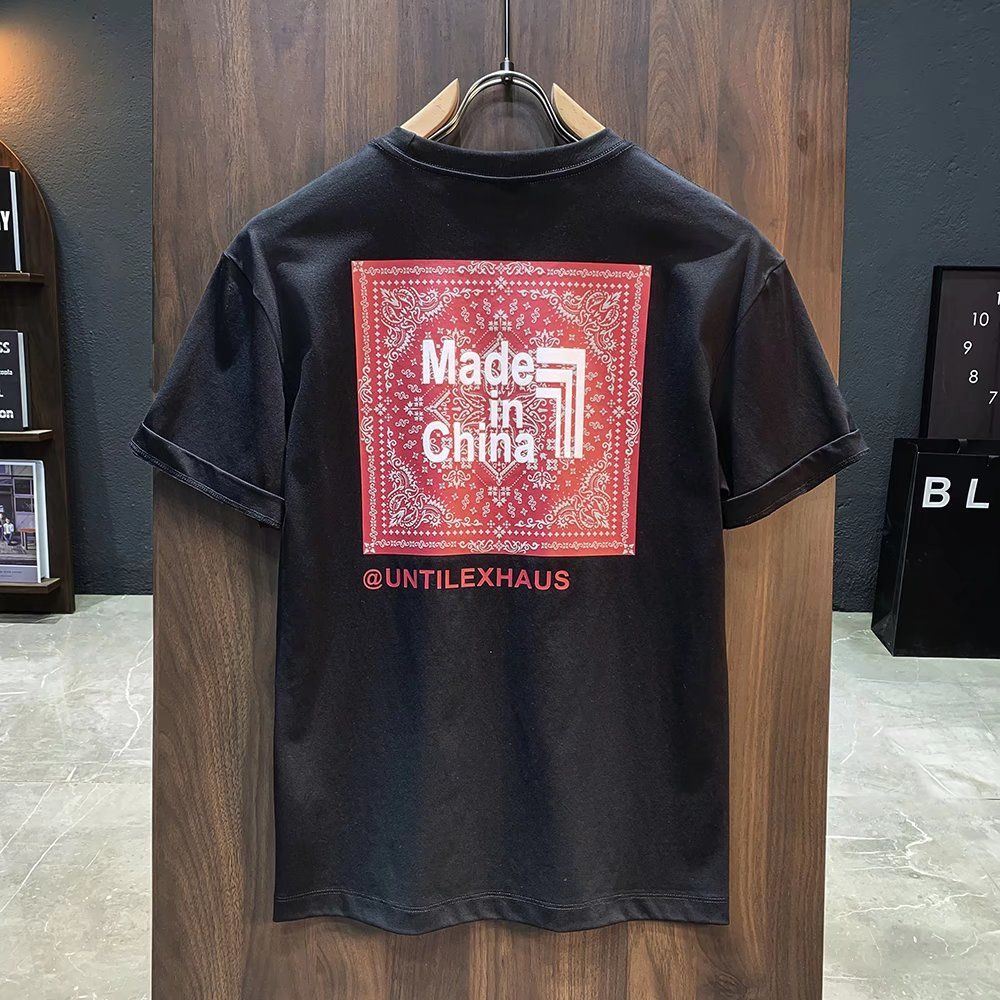 VANS Áo Thun 100% Cotton oversize Họa Tiết Gấu Ngắn Tay Thời Trang Mùa Hè Dành Cho Nam