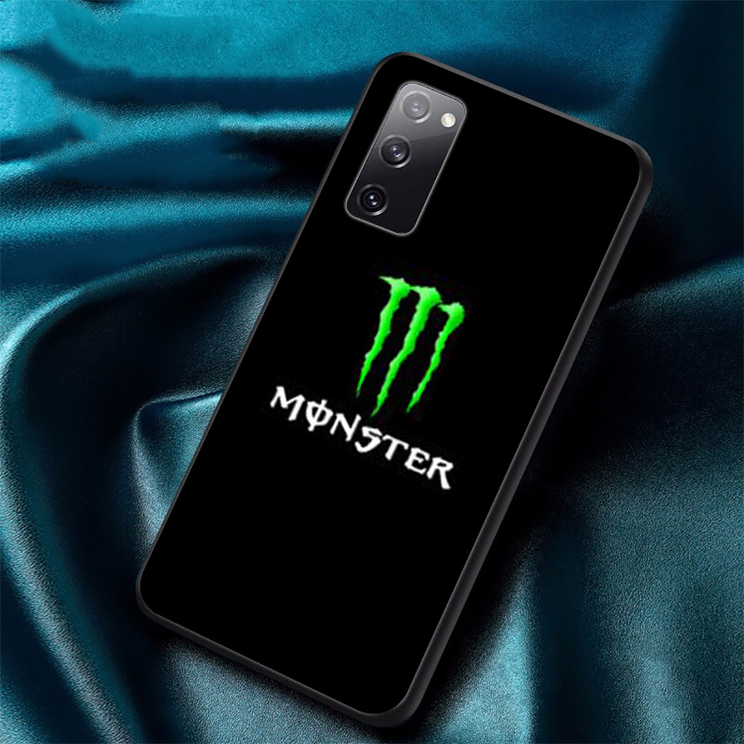 YN95 Monster Energy Silicone Case Soft Cover Samsung Note 8 9 10 Plus 10 Lite 20 Ultra