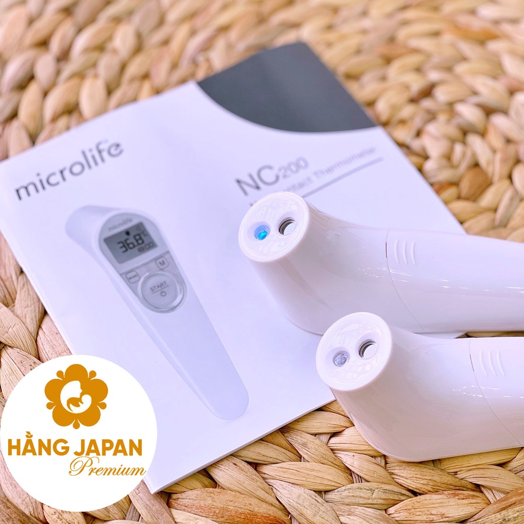 Nhiệt kế điện tử hồng ngoại MICROLIFE NC200 Chính hãng - Đo nhanh, chính xác, an toàn, đa năng 3in1