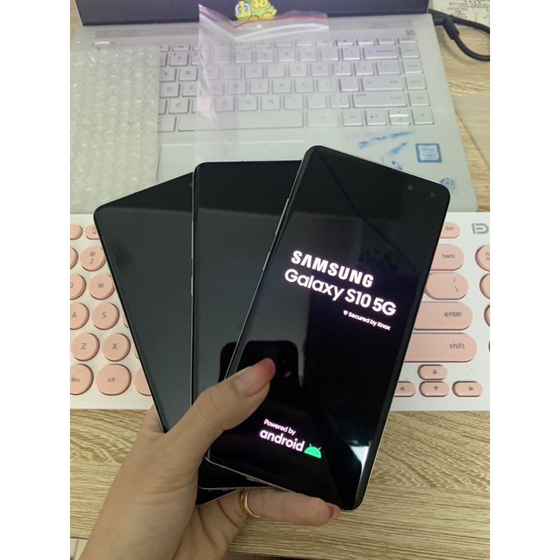 ĐIỆN THOẠI SAMSUNG GALAXY S10 5G - RAM8GB/256GB - ZIN KENG - FULLBOX - 4CAMERA - MÀN KHỦNG 6.7” PIN TRÂU