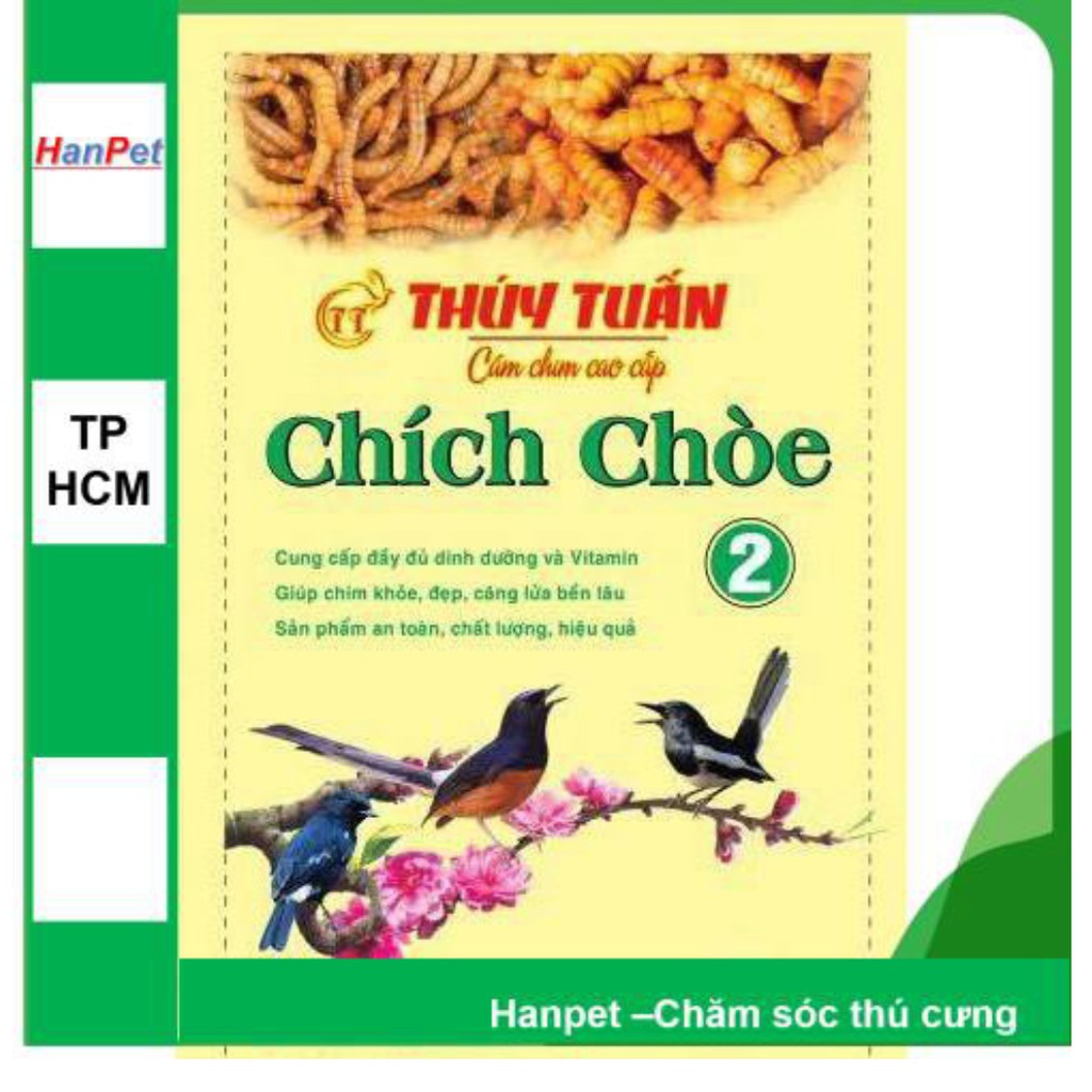 TT-Cám chim - Thức ăn chim chích choè THÚY TUẤN (hanpet 222b) - Cám dành cho chim cảnh