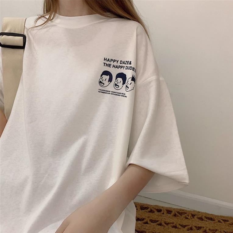 Áo Thun Nam Nữ Tay Lỡ Unisex - Hàng Hot Trend Loại 1, Form Rộng, Mặc Đơn/Đôi, Nhóm Lớp | BigBuy360 - bigbuy360.vn