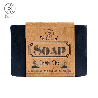 Soap rửa mặt than tre - soap rửa mặt dành cho da dầu