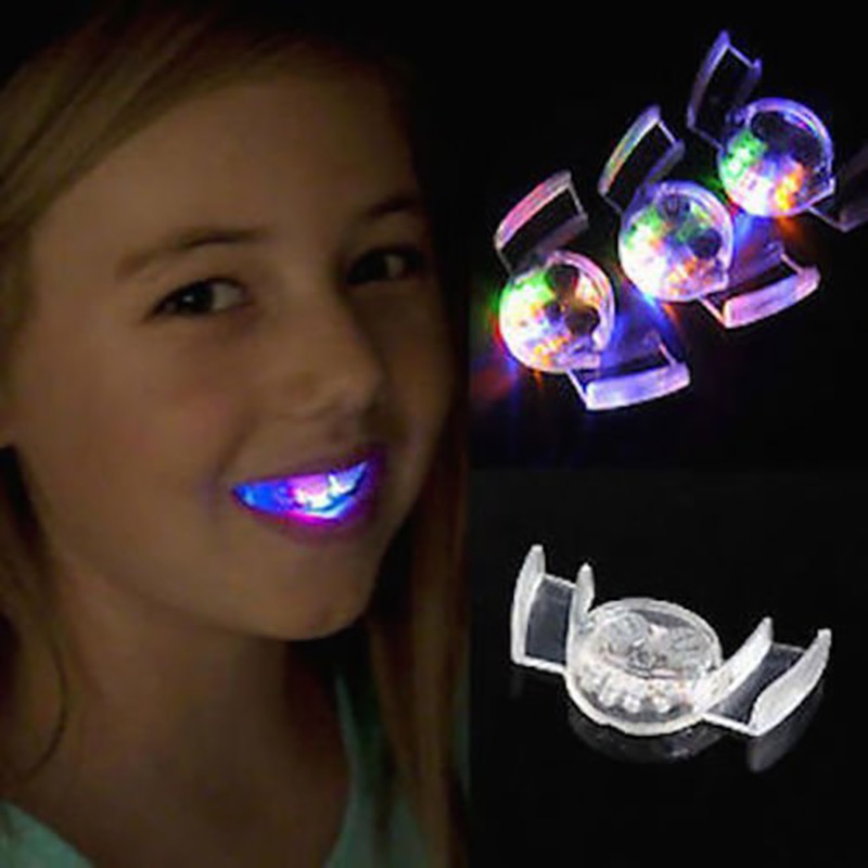 Miệng Đèn Led Phát Sáng Nhấp Nháy Đèn Răng Cho Dụng Cụ Tiệc Halloween Quà Tặng Bảo Vệ Vô Hại Bảo Vệ Môi Trường.