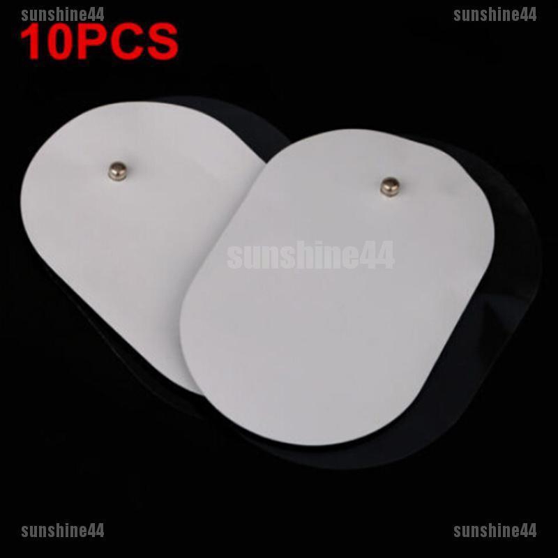 [Hàng mới về] Bộ 10 miếng đệm silicone thay thế cho máy massage Tens Units
