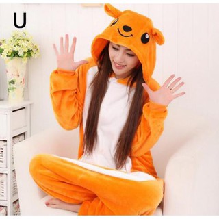 Đồ ngủ liền cosplay động vật hình chuột túi