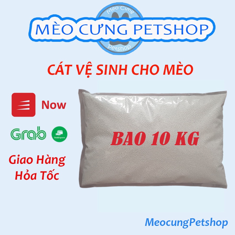 Combo 4 bao cát vệ sinh cho mèo (40 kí) , hàng Việt Nam sản xuất, hương hoa lài thơm dịu, thích hợp với mọi giống mèo