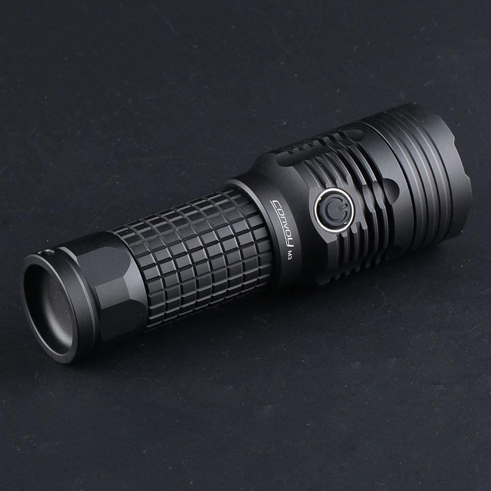 Đèn pin SEAHOUSE Convoy M3 XHP70.2 4300LM tích hợp nhiệt độ cao