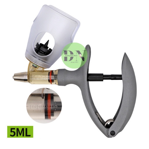 Xi lanh tự động MZA 2ml/5ml có giá đỡ cắm chai