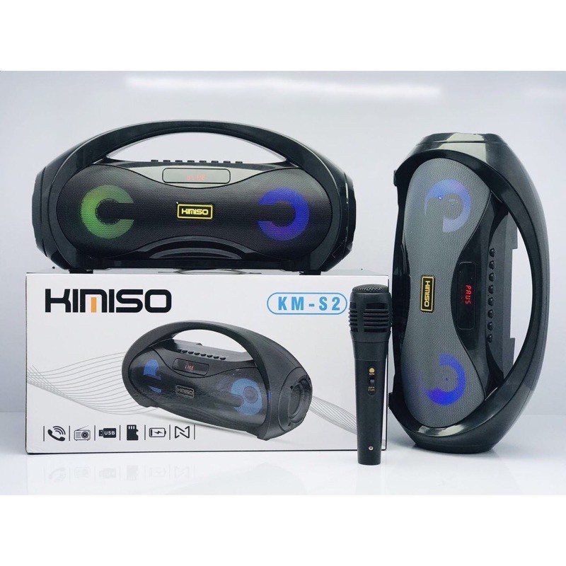 LOA karaoke bluetooth Kimiso KM-S1 và KM-S2 KÈM MIC