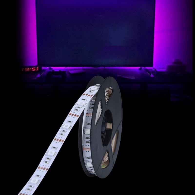 Set dây đèn LED DC 5V 5050 đổi màu RGB