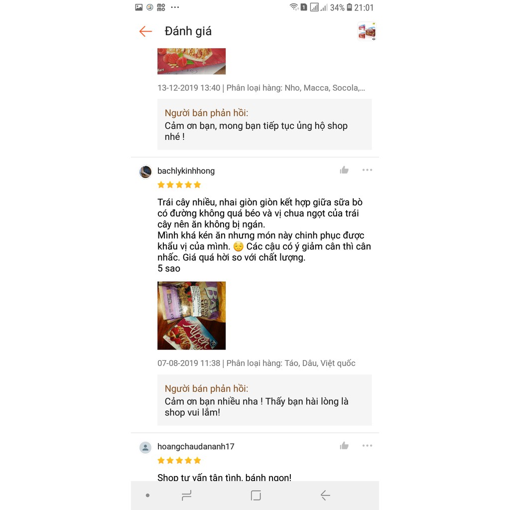 Thanh ngũ cốc trái cây đủ 3 loại Alpen NK Anh 95g 5 thanh - ÂU CHÂU SHOP