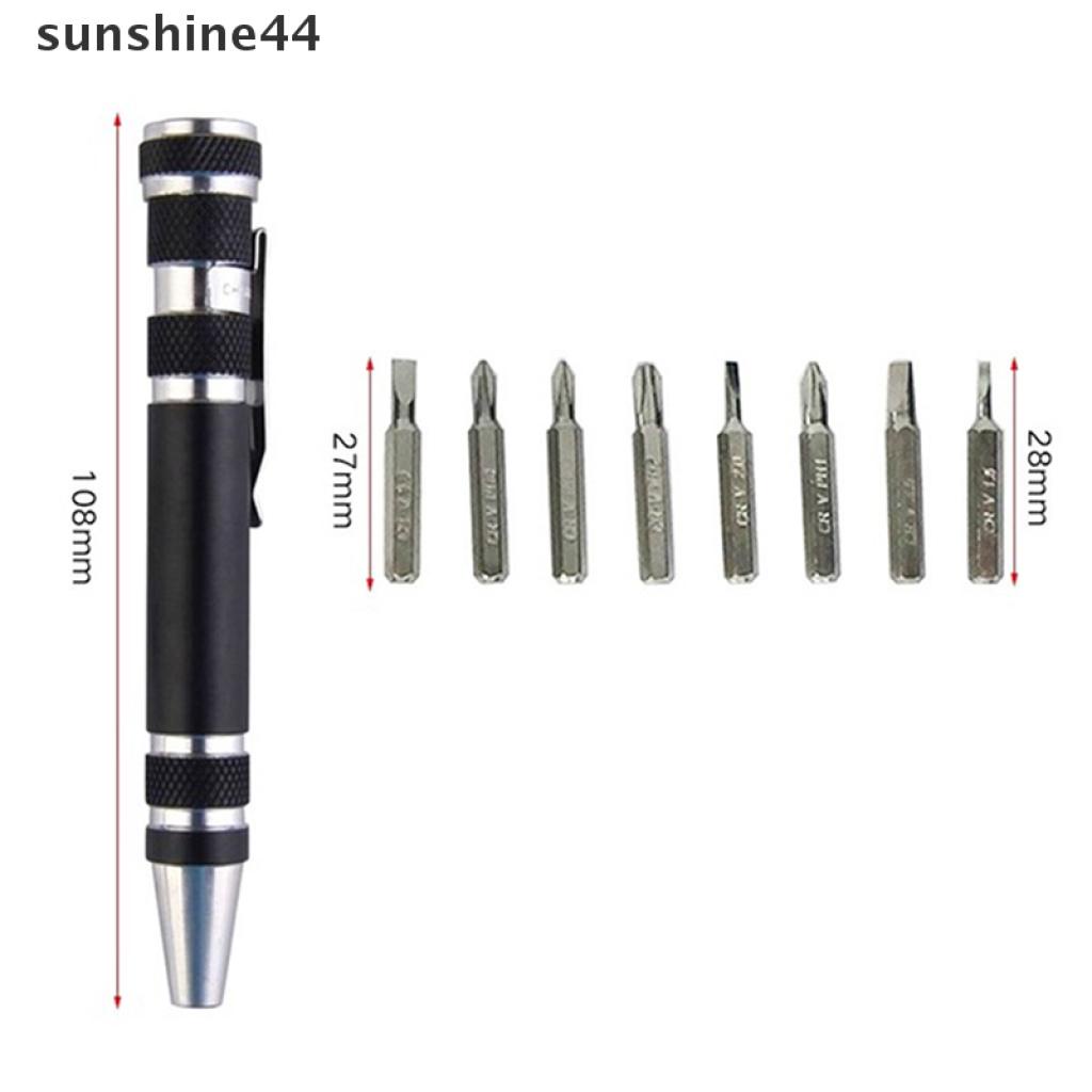 Bộ tua vít mini 8 trong 1 sửa chữa đa năng tiện dụng