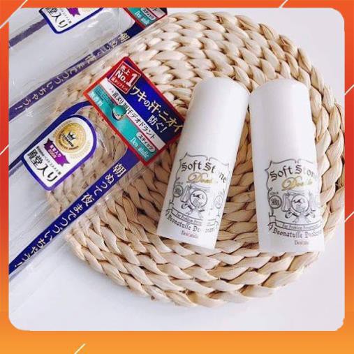 Lăn Khử Mùi Đá Khoáng Soft Stone [ Khử mùi số 1 Cosme] 20g Nhật Bản mẫu mới | BigBuy360 - bigbuy360.vn