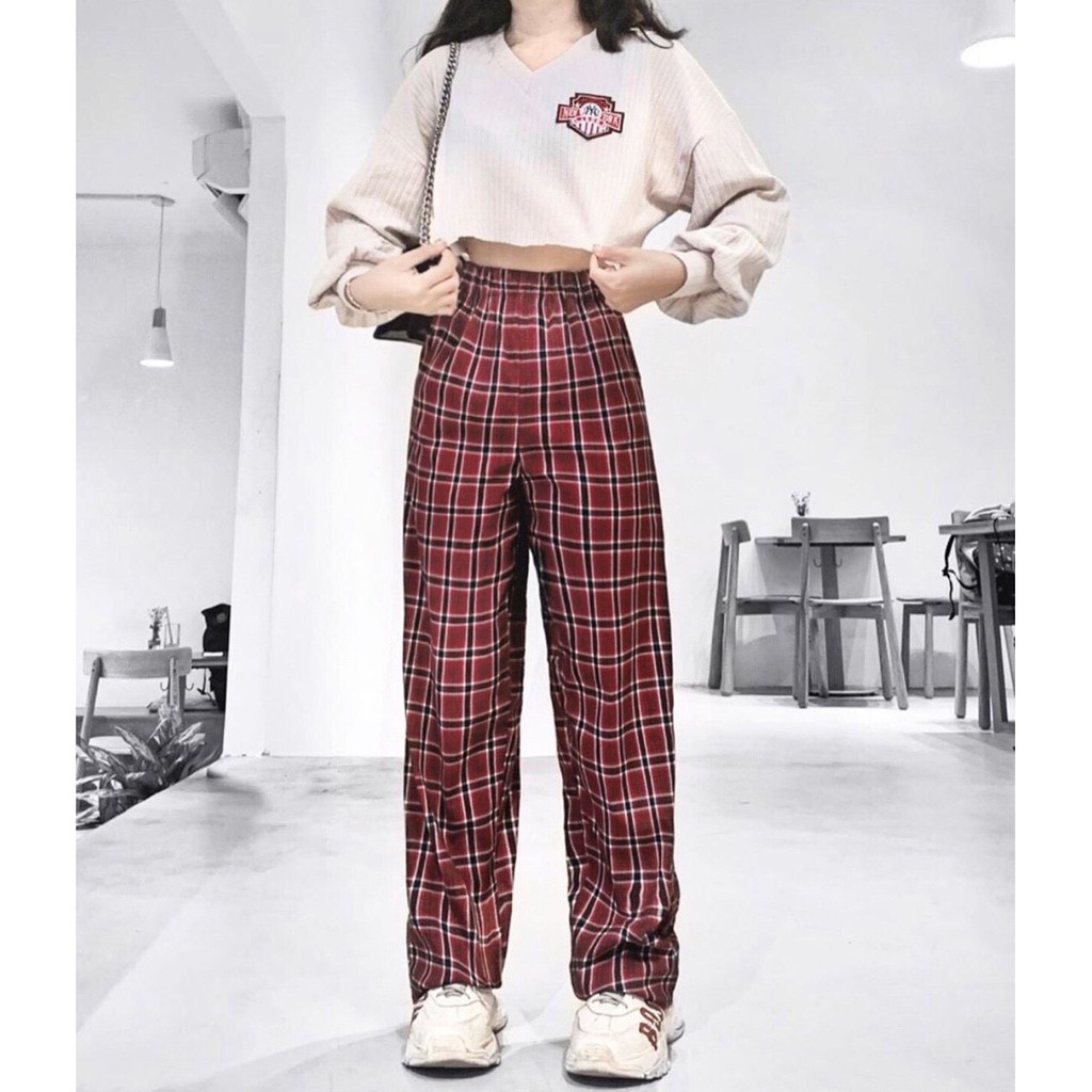 (Có video) Quần collus caro