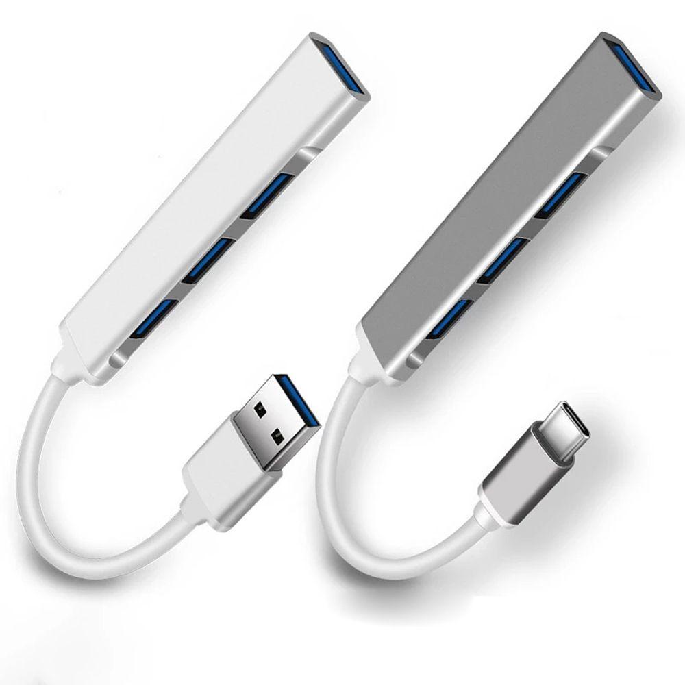 Bộ chia 4 cổng USB Type C MMULCK kỹ thuật số thích hợp cho điện thoại